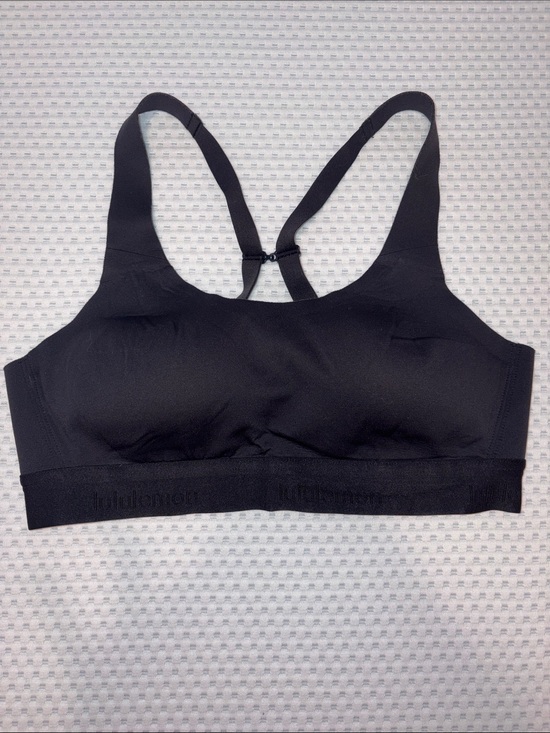 lululemon athletica Other - lululemon athletica Black Seamless Racerback Sports Bra